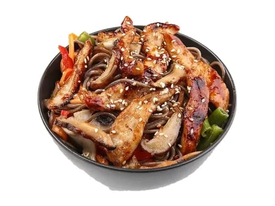 Soba Noodles Chicken